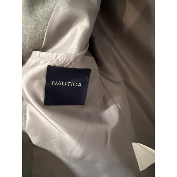 Nautica, Boys, Gray Suit Set, Packet and Pants, Size 10 1404C - Picture 5 of 7